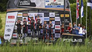 Kalle Rovanpera logra su segunda victoria consecutiva en el Rally de Estonia