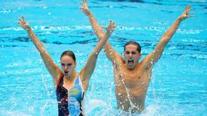 Mireia Hernández y Dennis González, en una imagen de archivo.