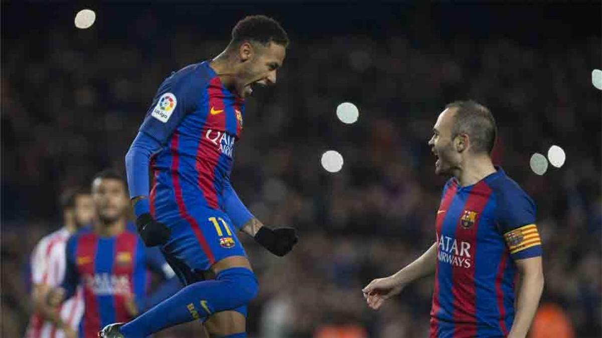 Iniesta habló del futuro de Neymar