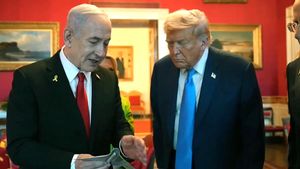 Donald Trump, y Benjamín Netanyahu,