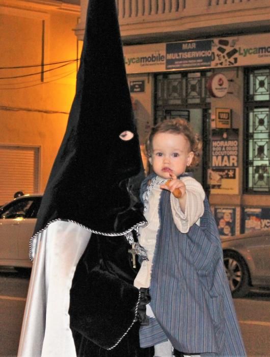 Procesión conjunta del Grao: hermandades de la Flagelación y Cristo de la Palma