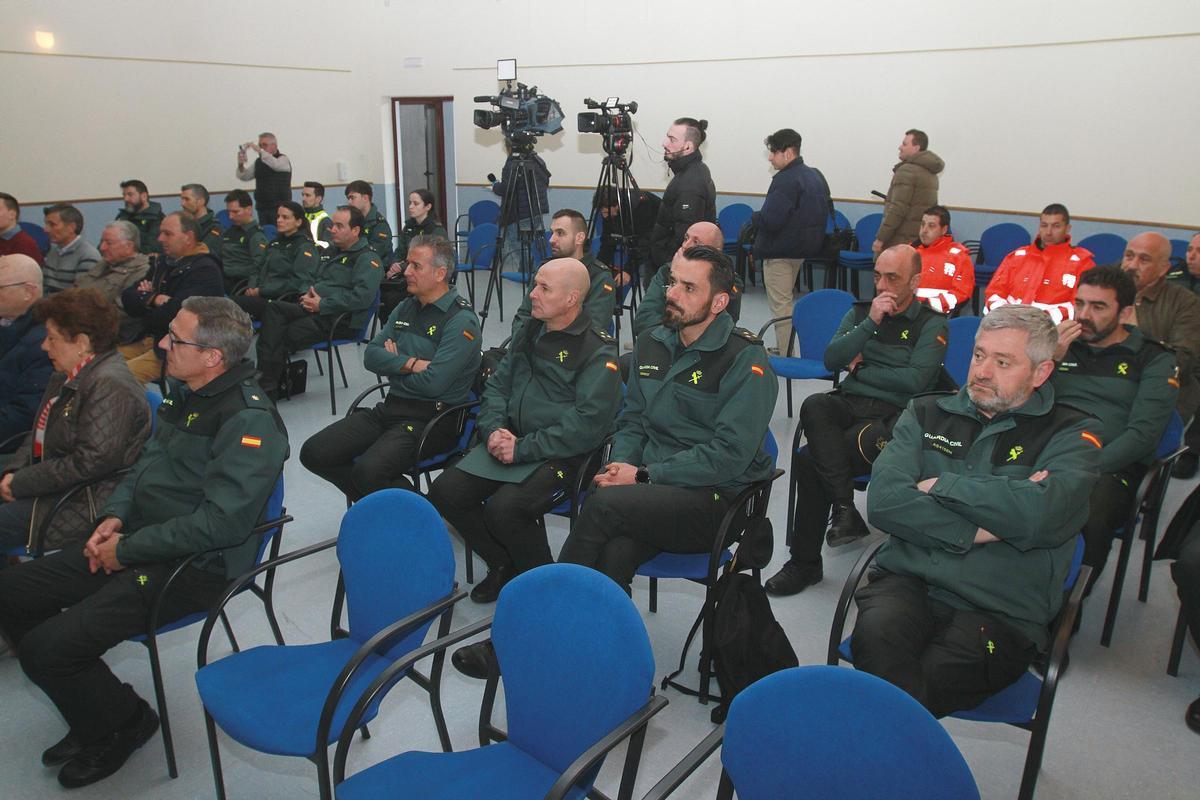 Acto institucional en Lobios.
