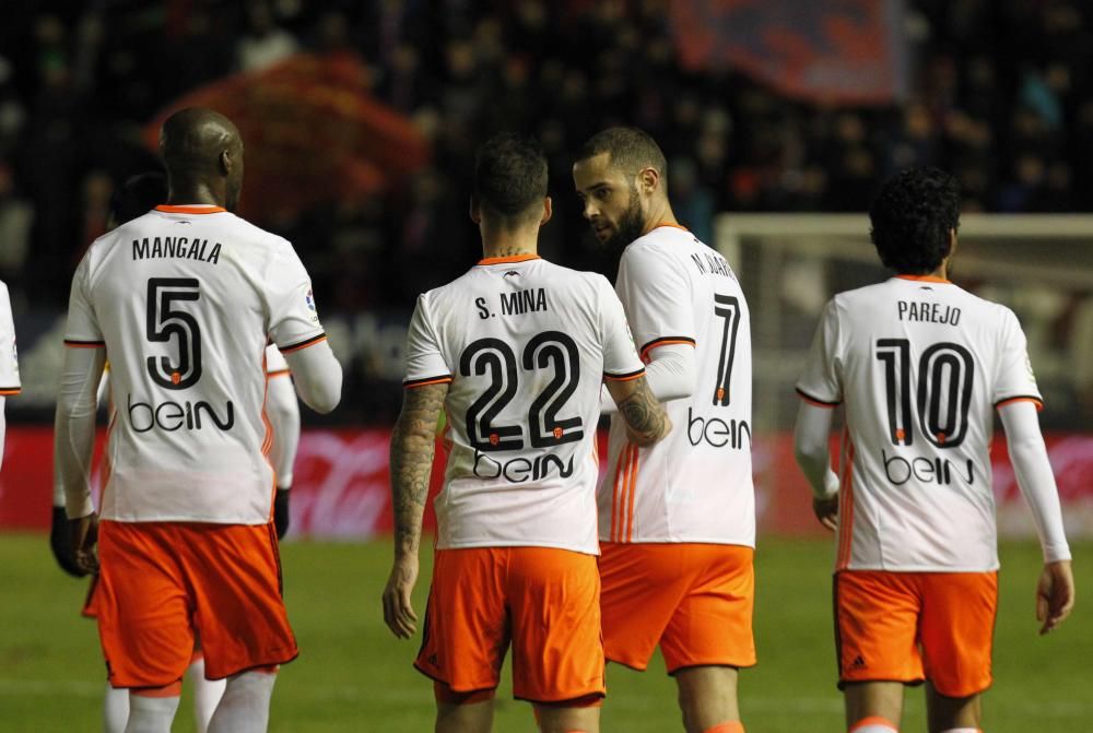 Las imágenes del Osasuna - Valencia