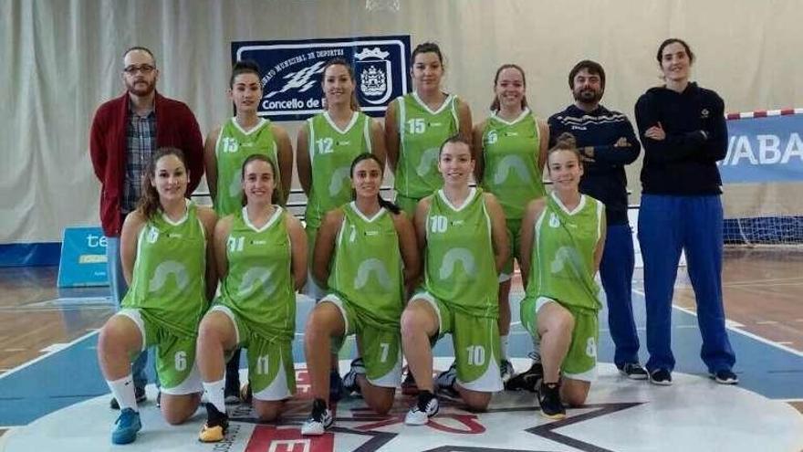 Integrantes del equipo femenino universitario. // FdV