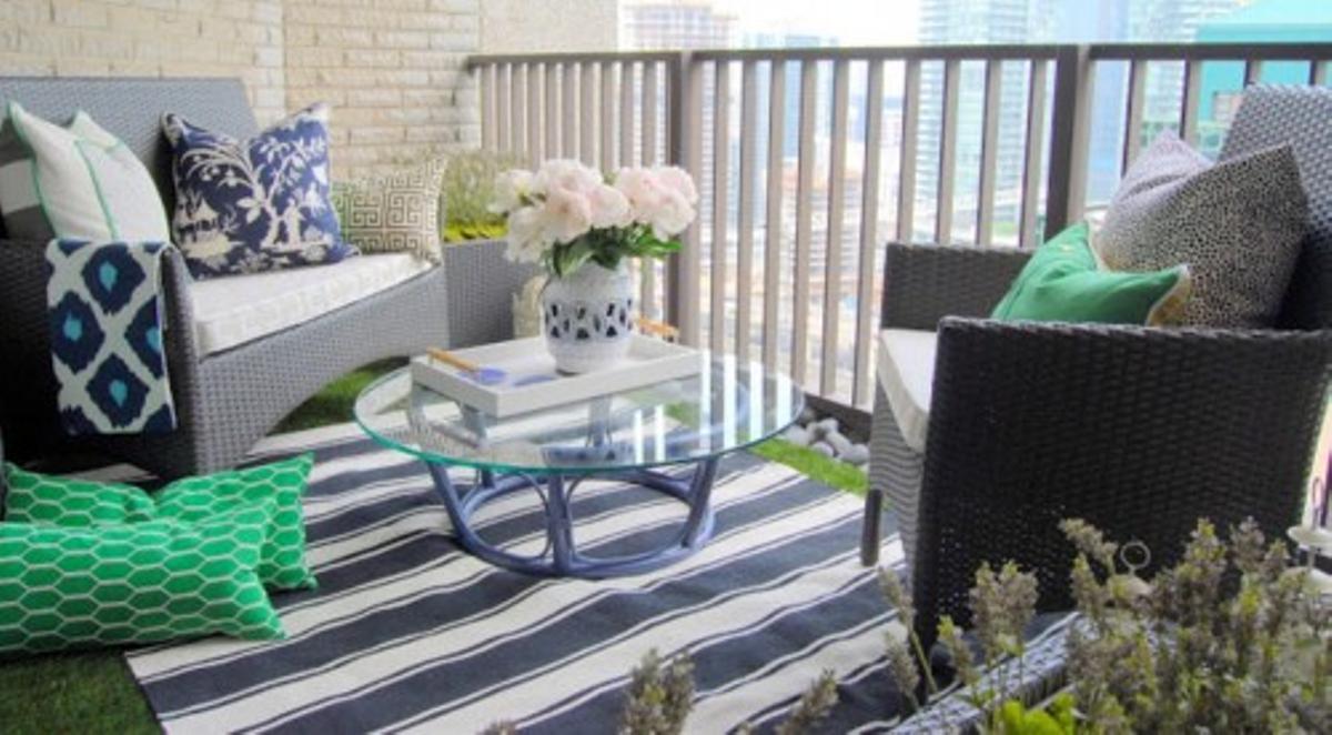 Ideas para decorar balcones pequeños