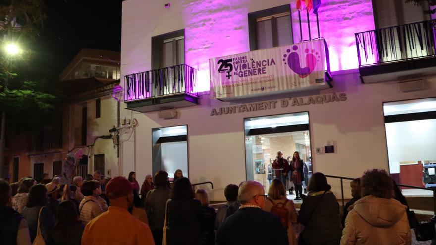 Alaquàs se moviliza para la eliminación de la violencia contra las mujeres