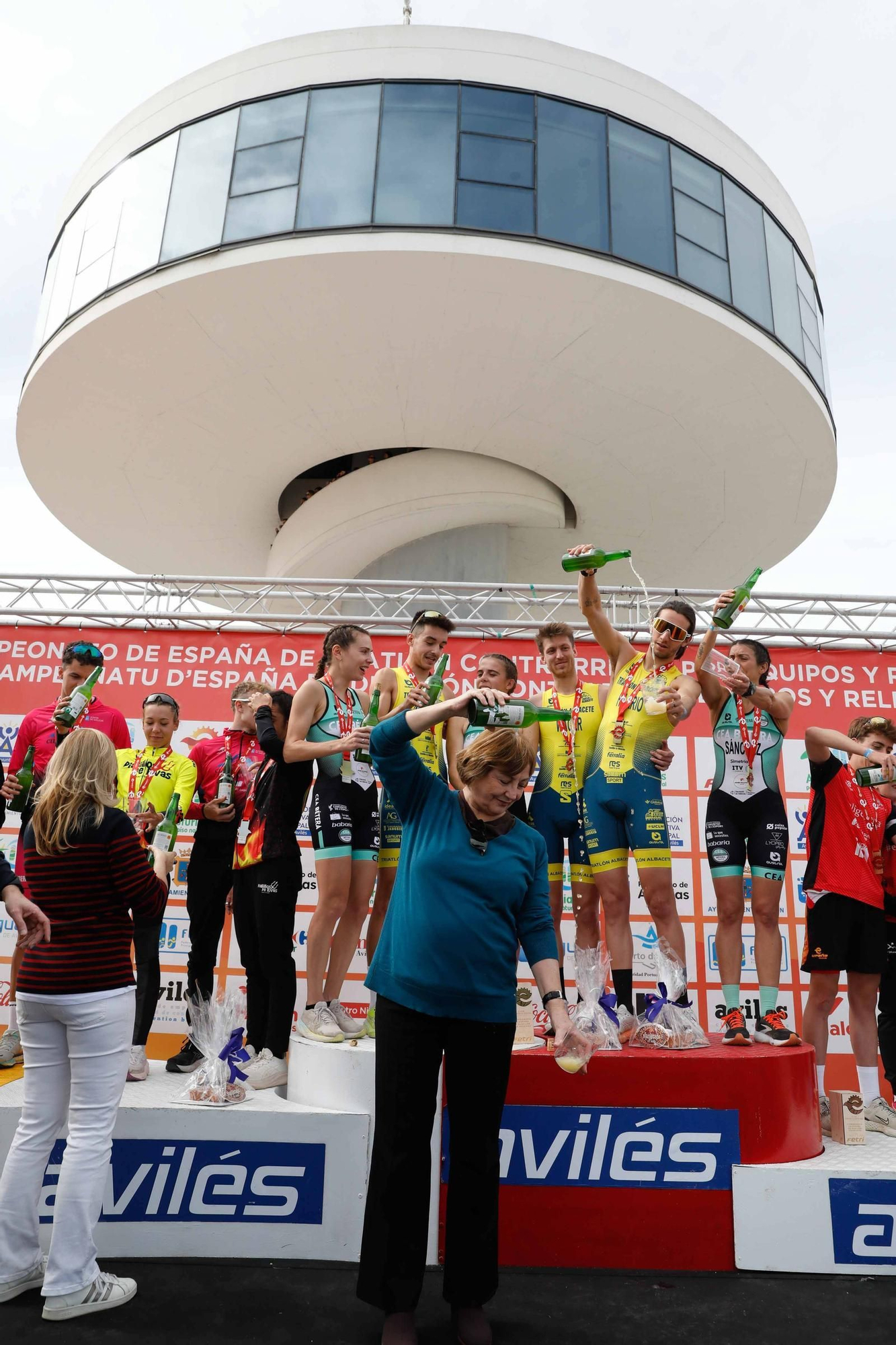 El duatlón de Avilés, en imágenes