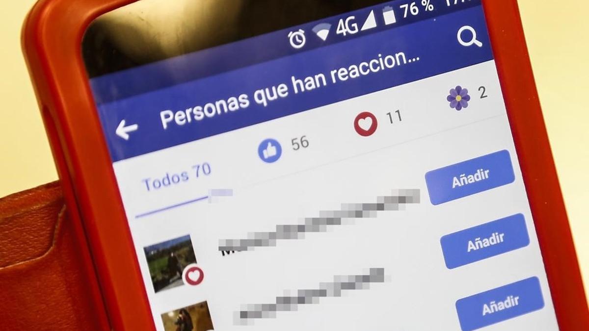 Nueva &quot;reacción&quot; de Facebook: una flor por el Día de la madre.