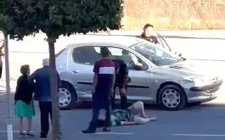 Una mujer y su hija resultan heridas tras ser atropelladas en un paso de peatones en Cehegín