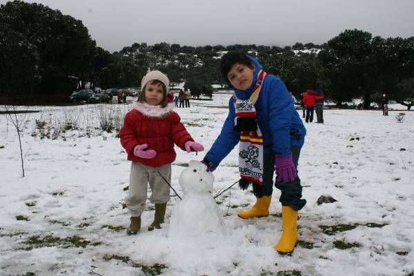 Las fotos de los cordobeses en la nieve