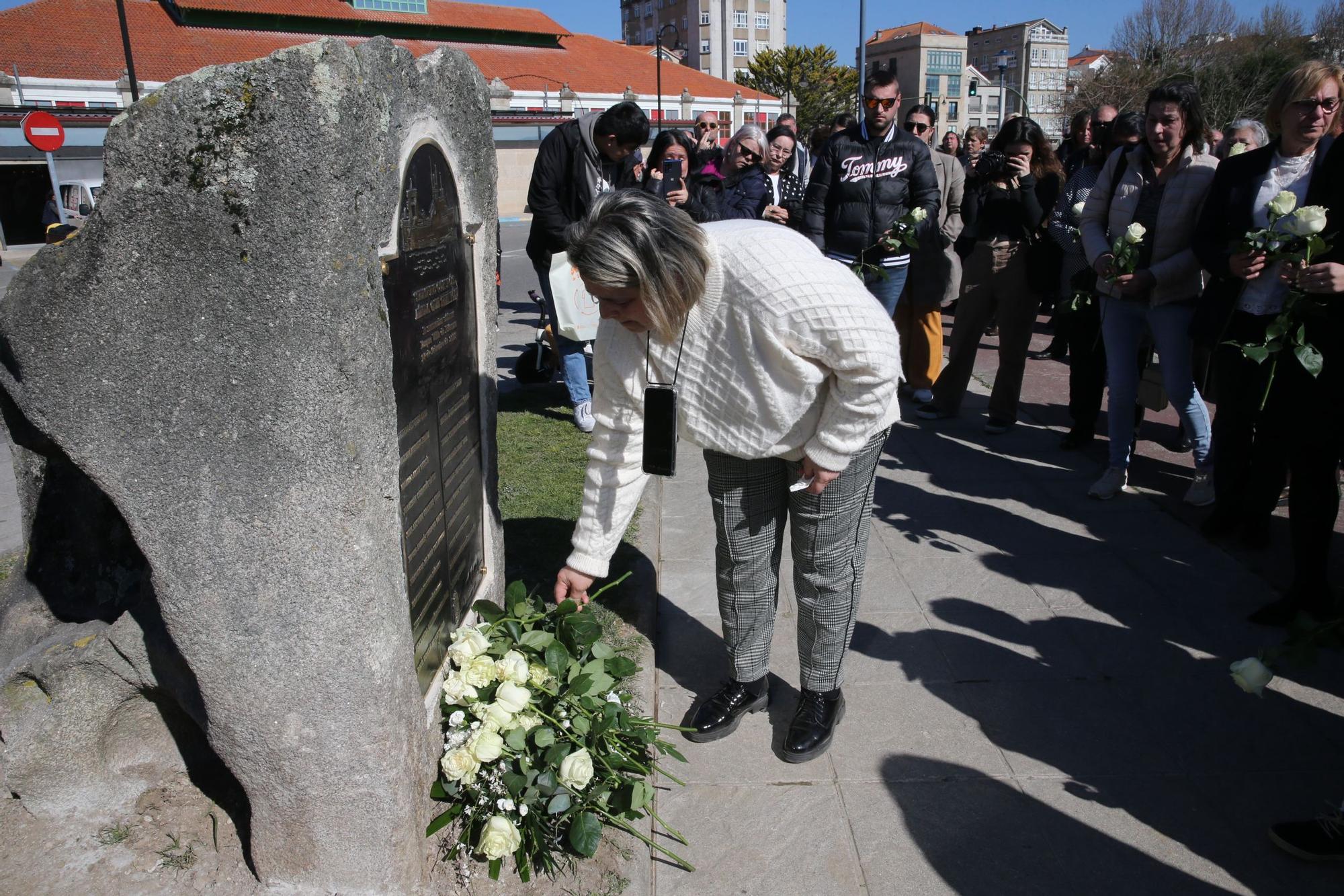 Cangas recuerda para la eternidad a los 21 del 'Pitanxo'