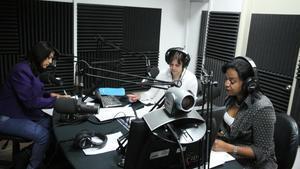 Estudio de radio.