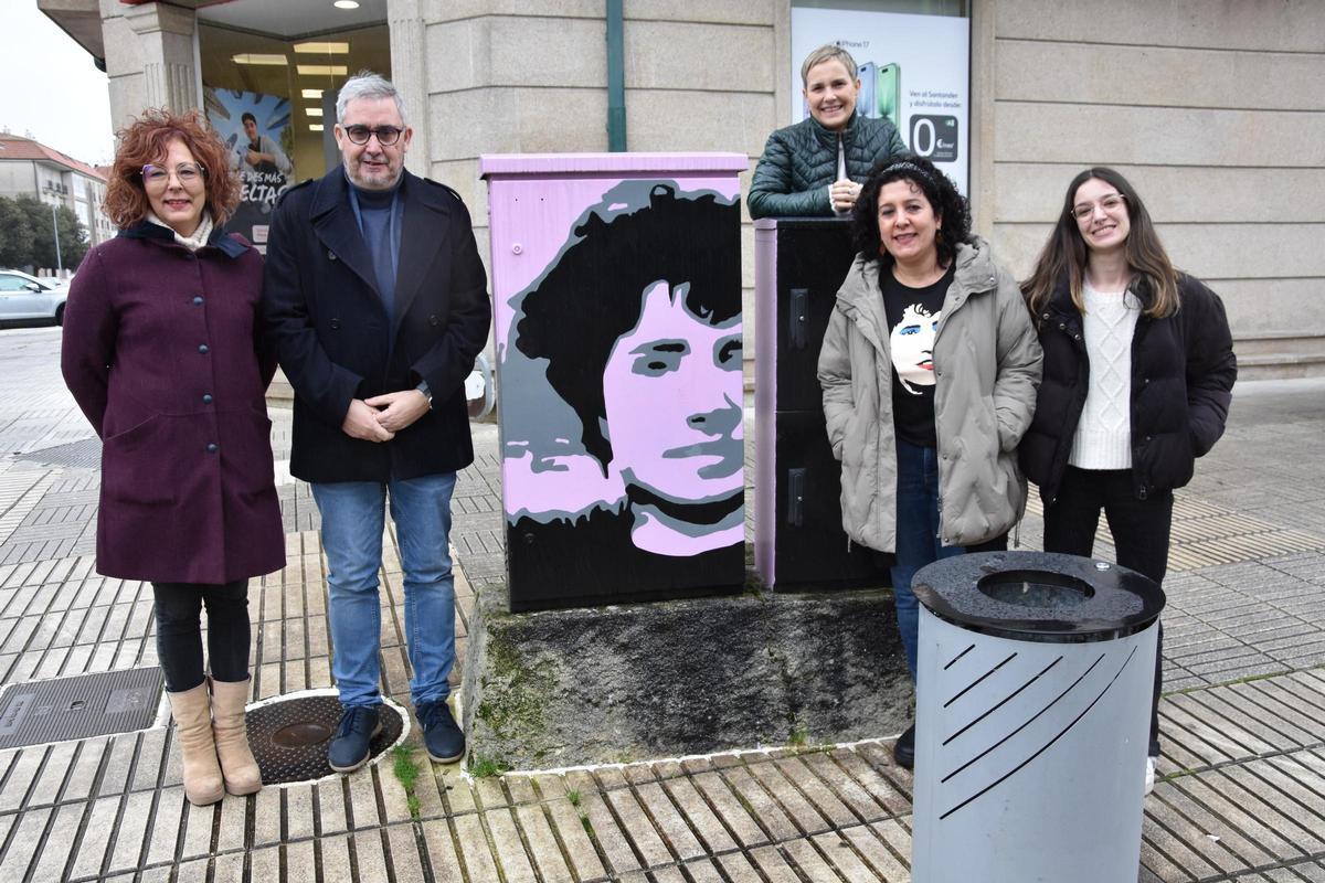 Blas García na presentación da programación de actividades para o Mes de Rosalía.