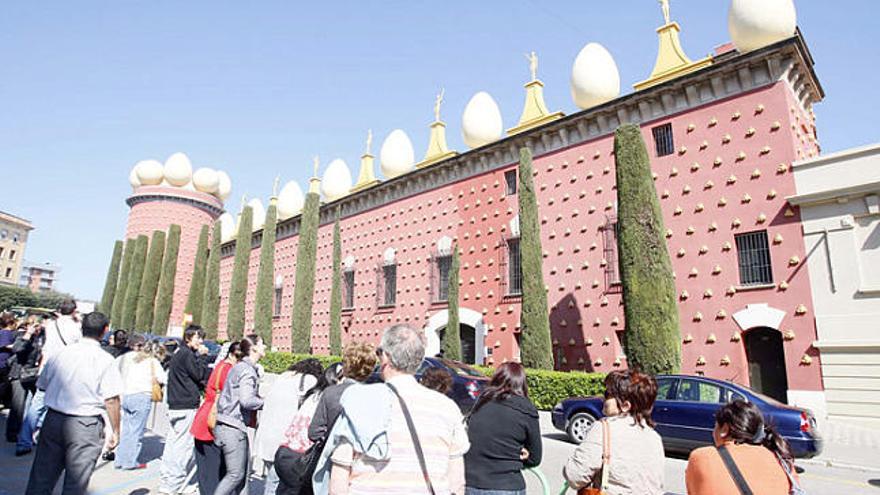 L&#039;actual Museu Dalí, on antigament hi havia un teatre municipal.