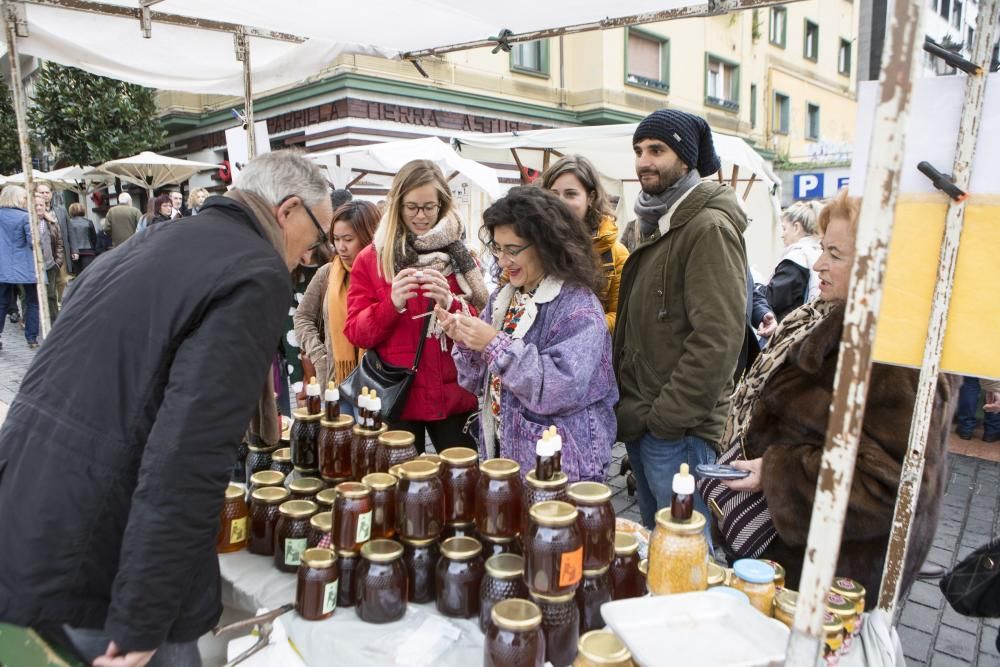 Mercado tradicional en Gascona