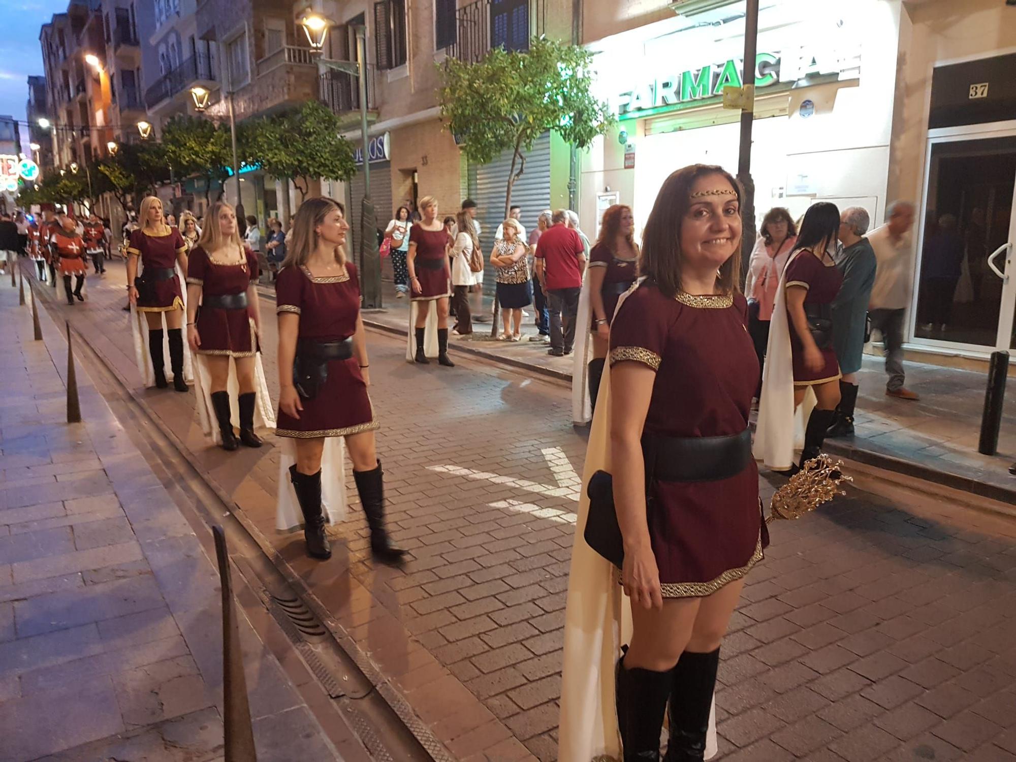 Así fue el 'Despullament' de los Moros y Cristianos de Sagunt