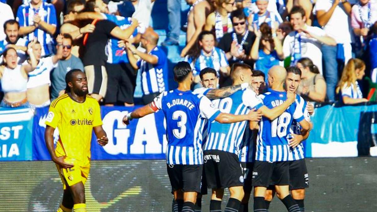 Resumen, goles y highlights del Alavés 3-1 Ponferradina de la jornada 8 de LaLiga Smartbank