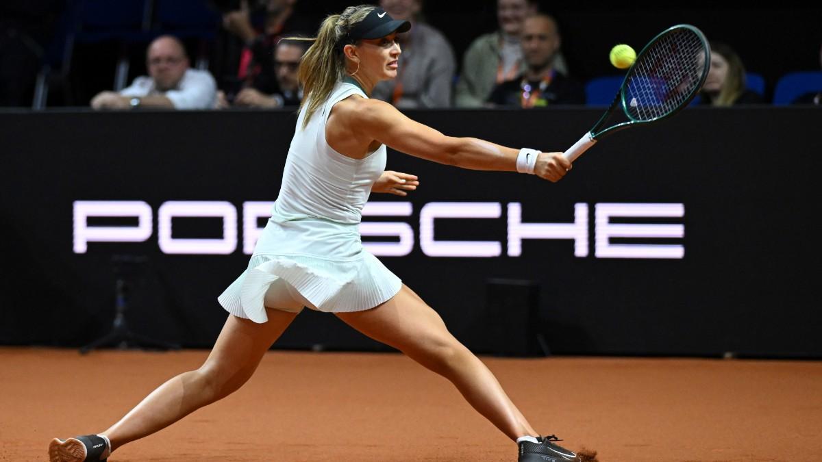 Badosa, en un partido reciente