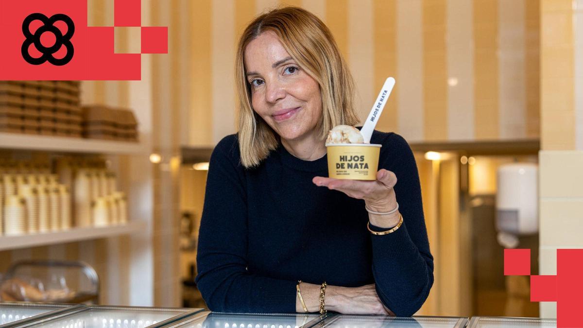 Barb Bruno, propietaria de la heladería Hijos de Nata.