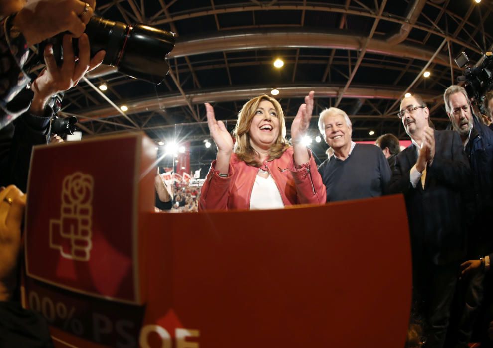 Candidatura de Susana Díaz para liderar el PSOE