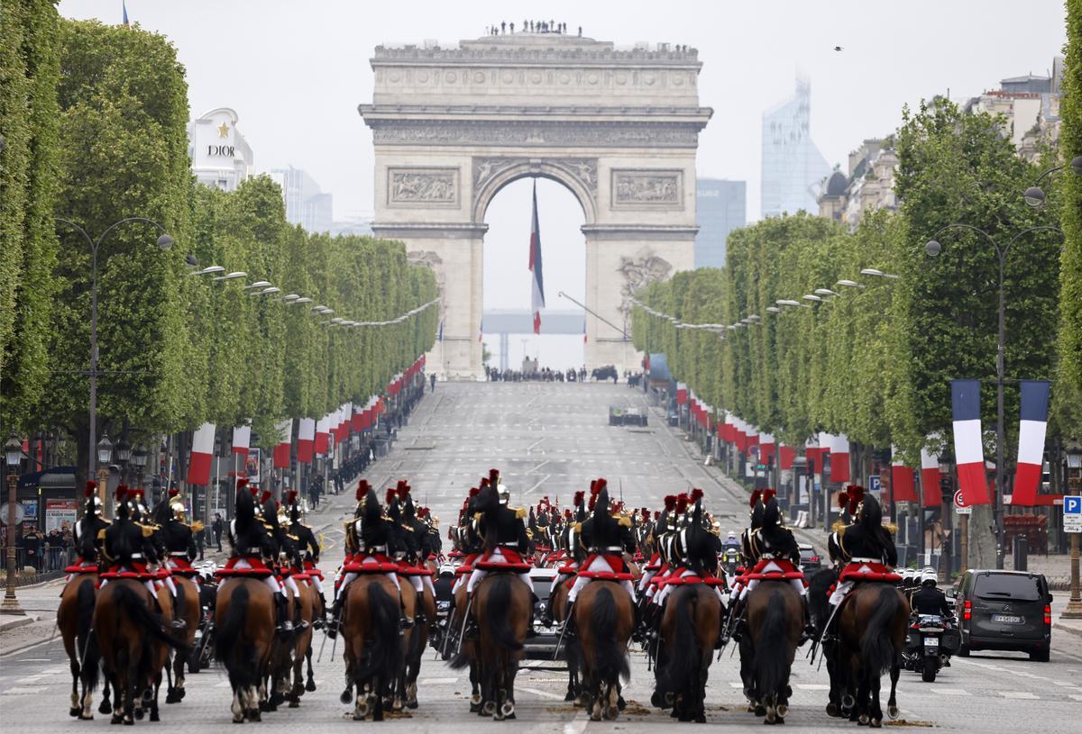 París celebra el 78º aniversario de la victoria sobre los nazis