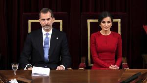 El rey Felipe VI y la reina Letizia, en una imagen de archivo.