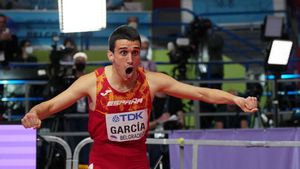 El murcià Mariano García es proclama campió dels 800 metres en el Mundial ‘indoor’ de Belgrad