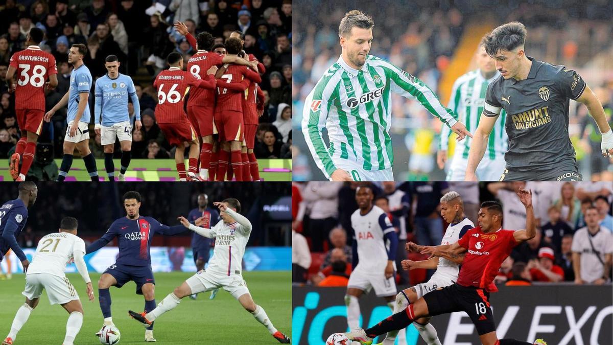 Los cuatro partidos de la jornada