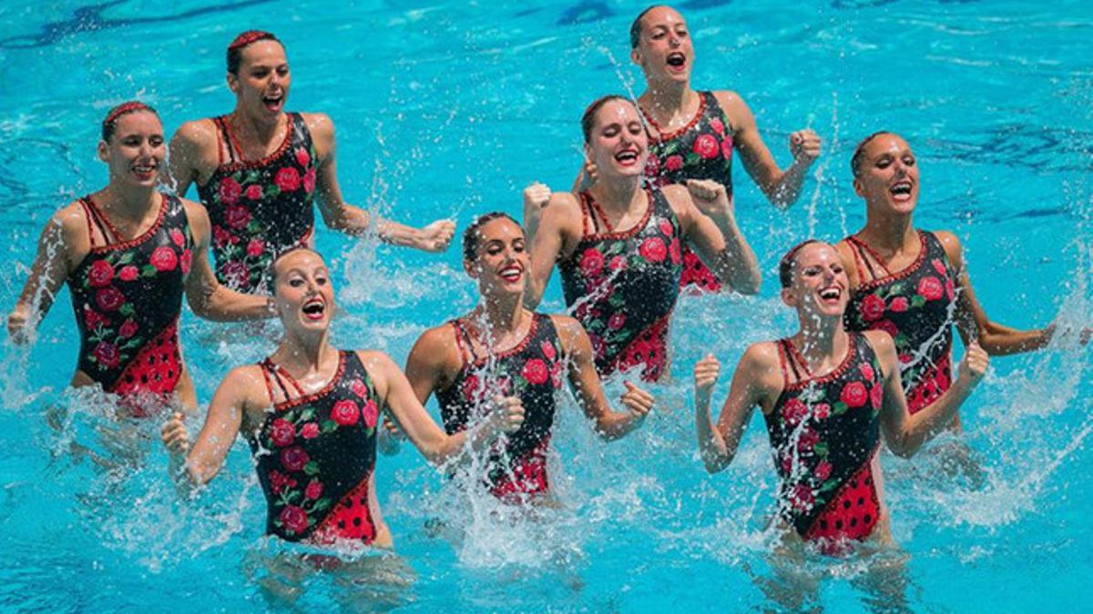 El equipo español de natación sincronizada, fuera de los Juegos de Río