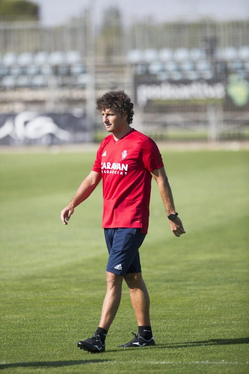 Primer entrenamiento del Real Zaragoza