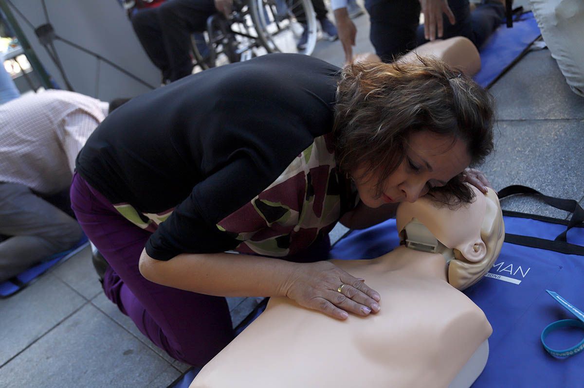 Taller de iniciación a la reanimación cardiopulmonar en las Tendillas