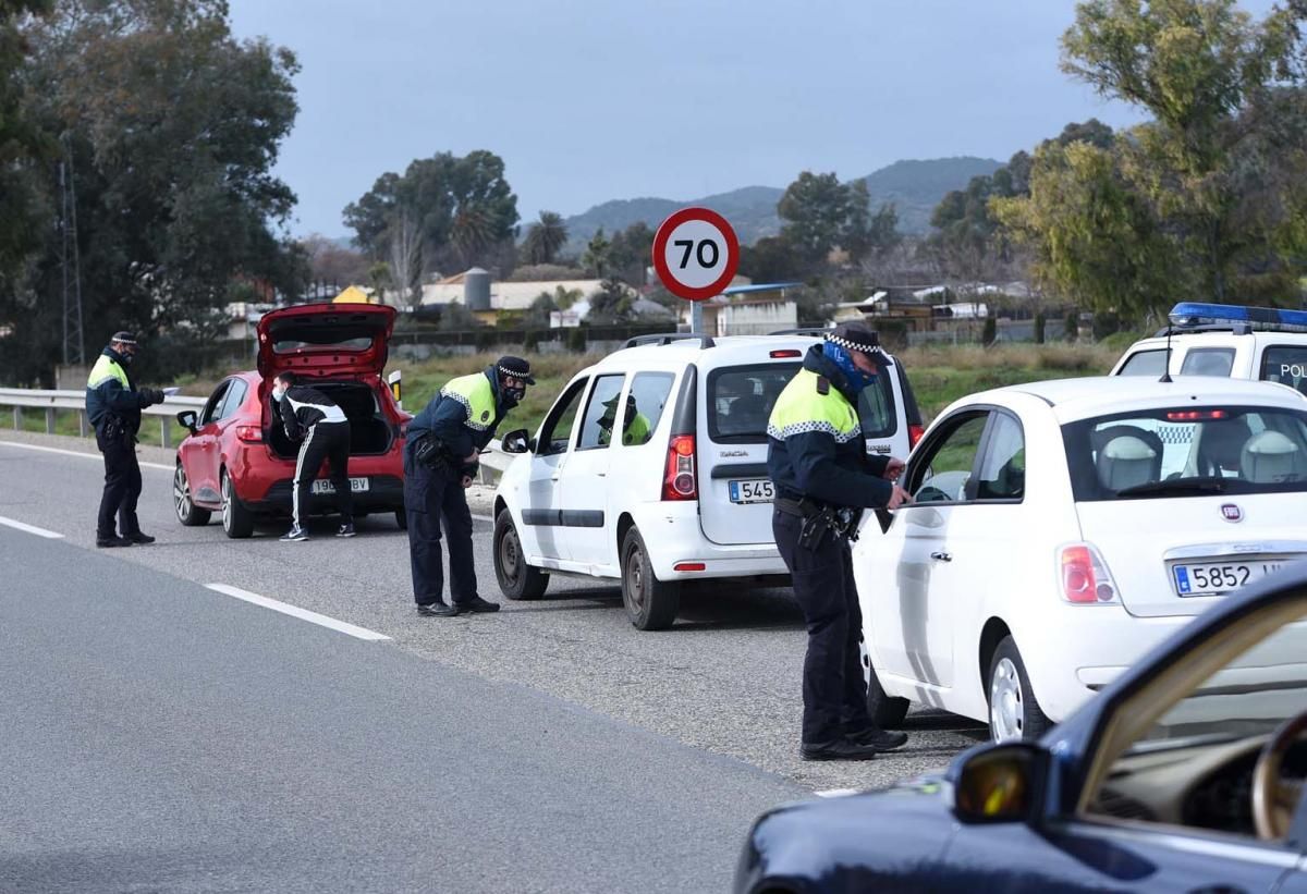 Controles perimetrales en Córdoba