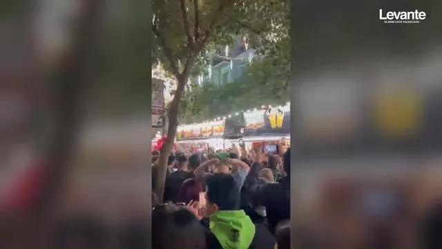 Fiesta de este viernes 13 de marzo en el barrio de Russafa