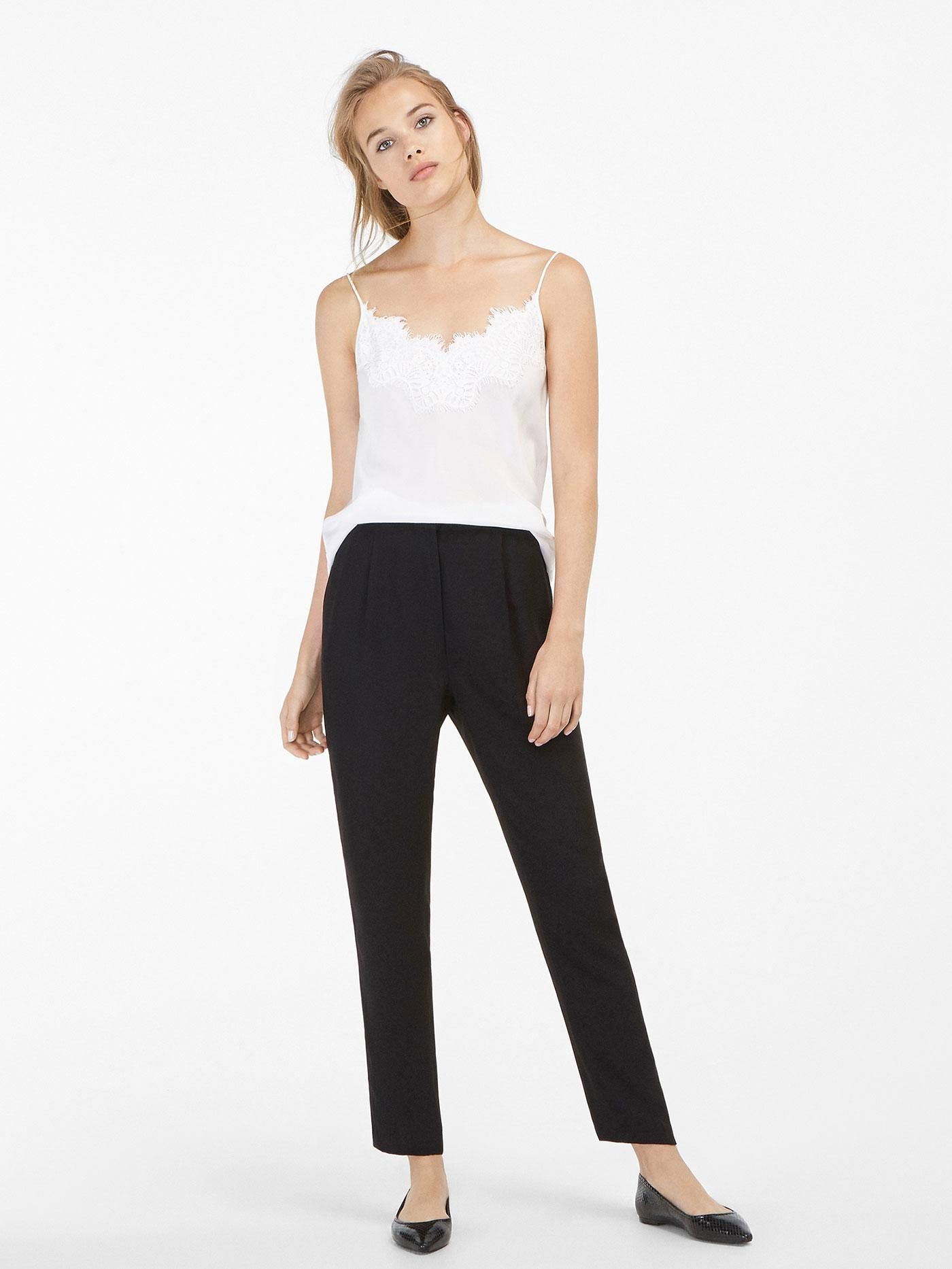 Pantalón vestir fluido, Massimo Dutti