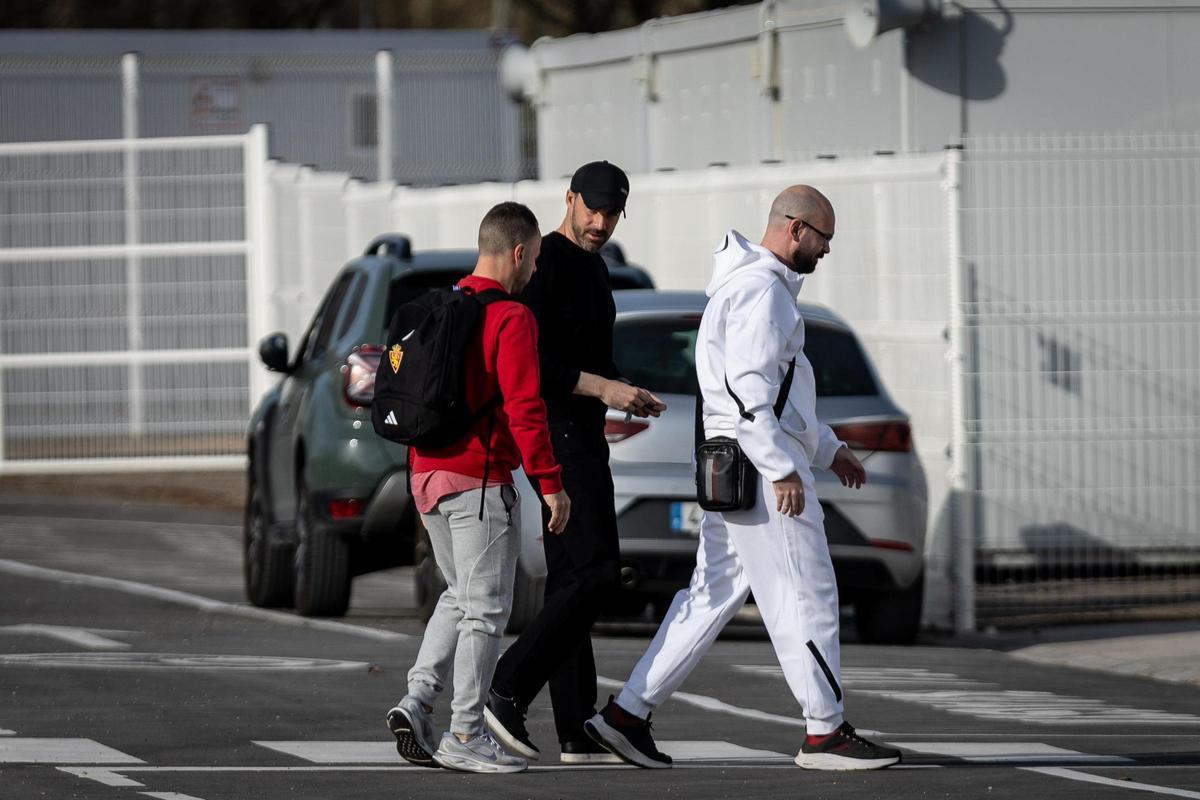 Rubén Sellés, en el Ibercaja Estadio.