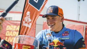 Edgar Canet fa història al Dakar i comença líder