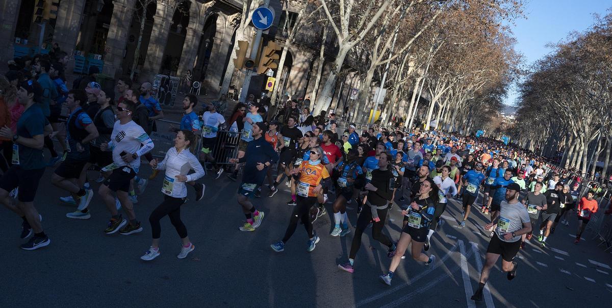 Así ha sido la Media Maratón de Barcelona 2024. Búscate en las fotos