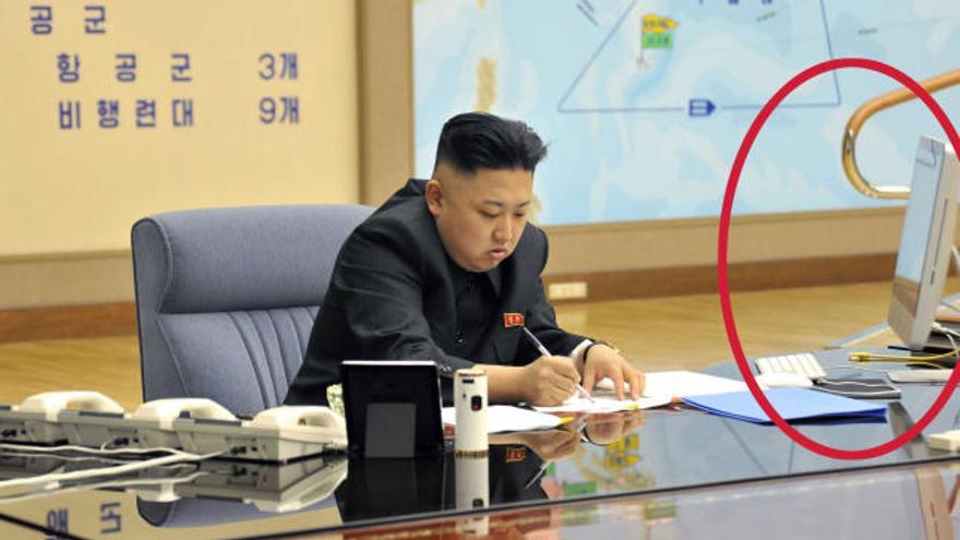 Kim Jong-un prepara la guerra... con un Mac