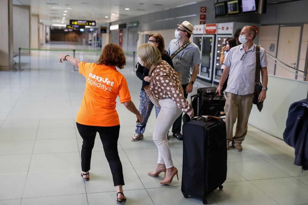 Vuelo piloto de la aerolínea EasyJet a Ibiza