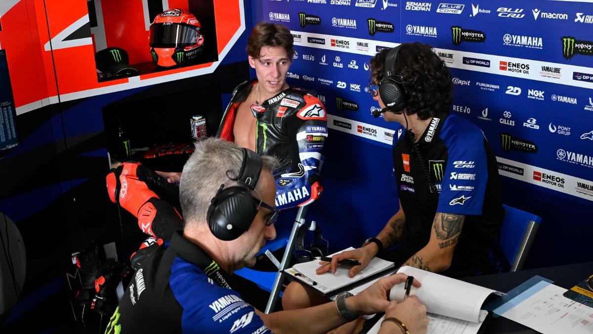 Fabio Quartararo, resignado tras el pésimo inicio de temporada de Yamaha