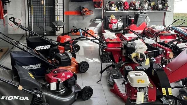 El servei de lloguer de Saiga inclou maquinària de marques reconegudes com Honda i Echo.
