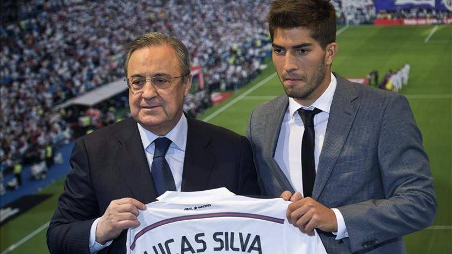 Lucas Silva, presentado como nuevo jugador del Madrid con el dorsal 16