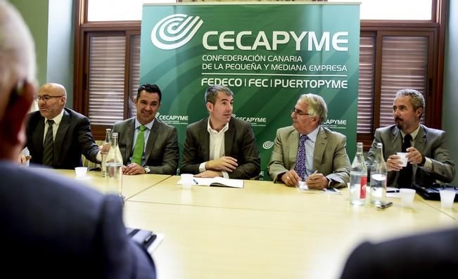 Reunion de Clavijo con CECAPYME