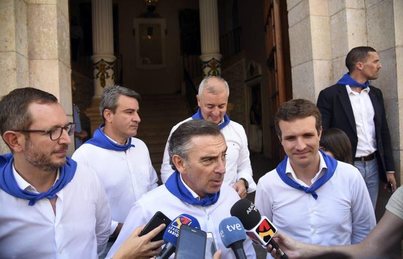 Visita de Pablo Casado a Tarazona