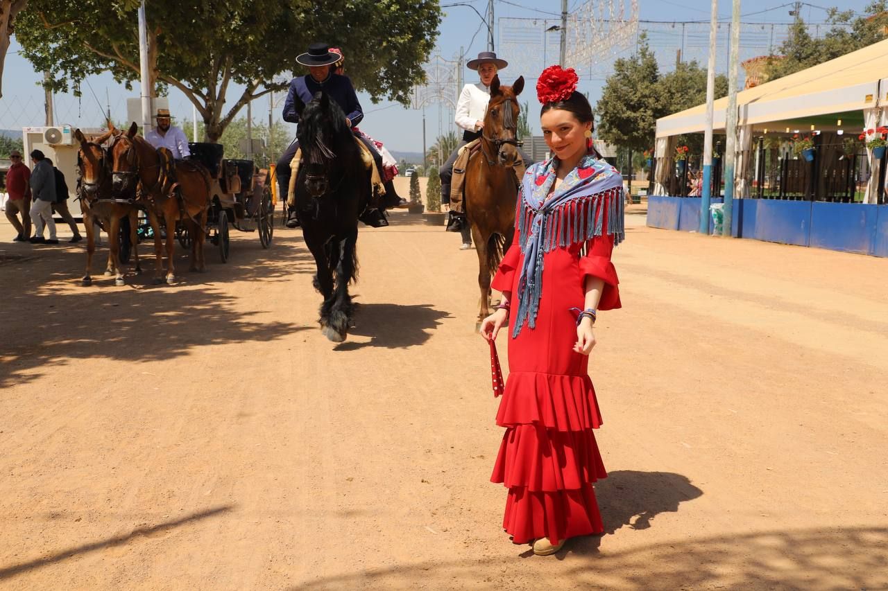 Trajes tradicionales en el viernes de Feria