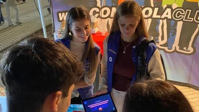 Participació juvenil en accions socials.