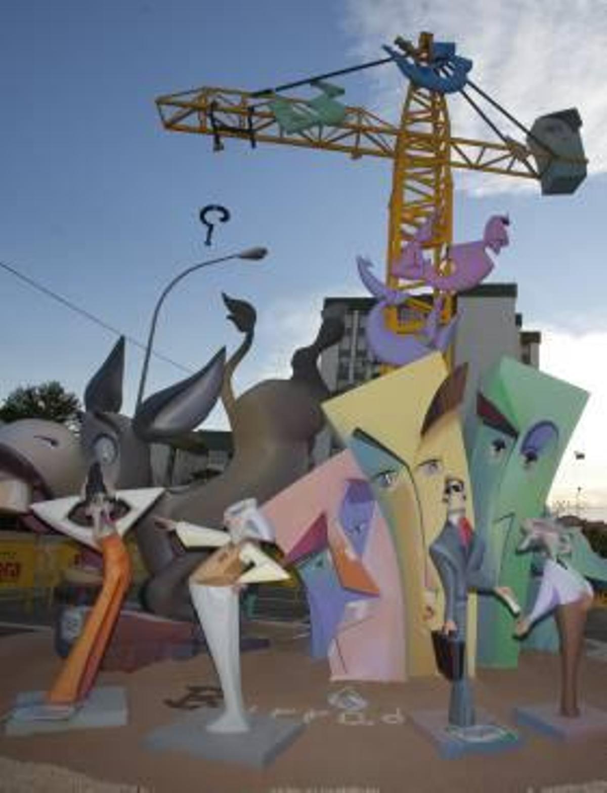 Plaza del Mediterráneo, la hoguera feliz