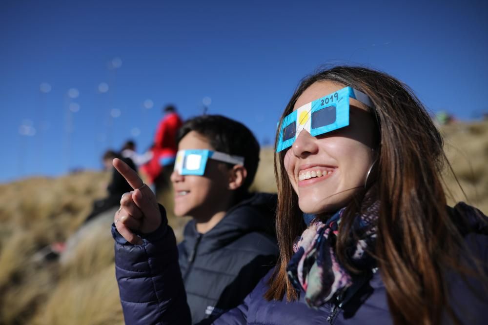 Eclipse solar total visible en Sudamérica