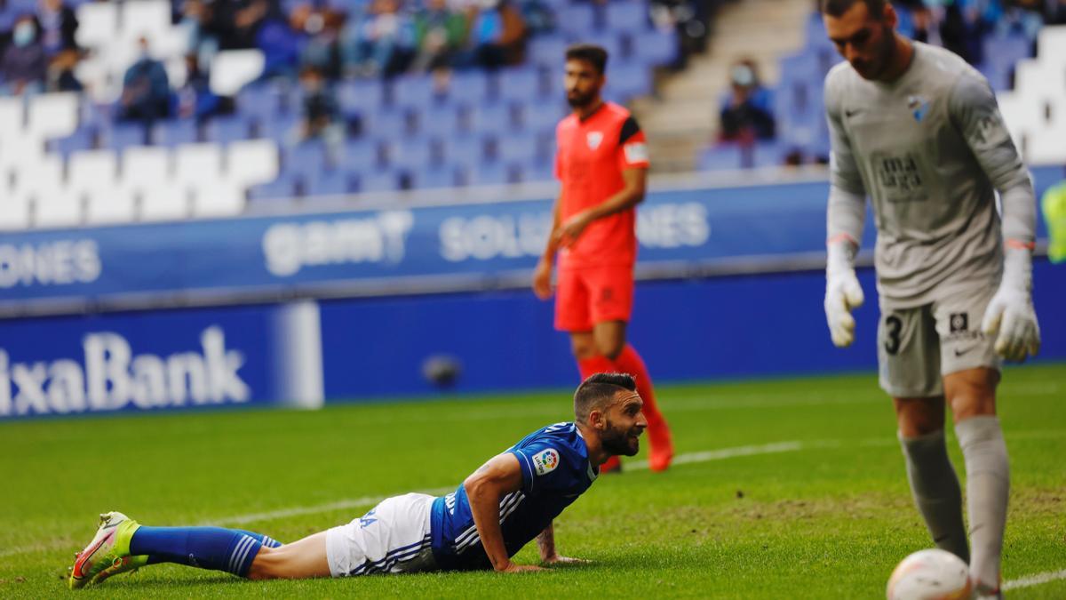 El partido del Oviedo, en imágenes