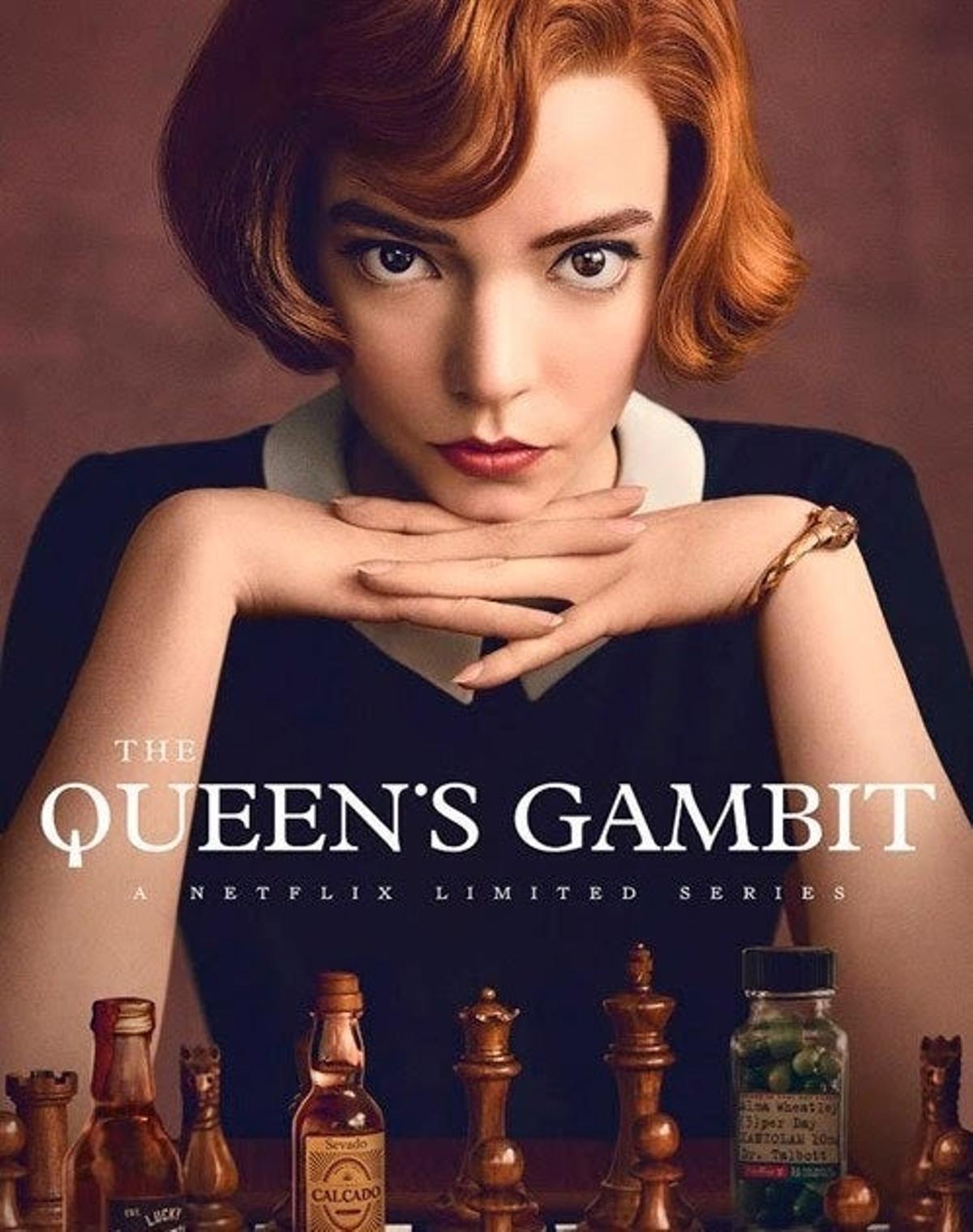 Póster 'Gambito de Dama'
